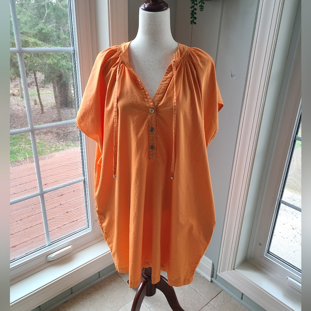 Weill Paris Orange Tunic Dress